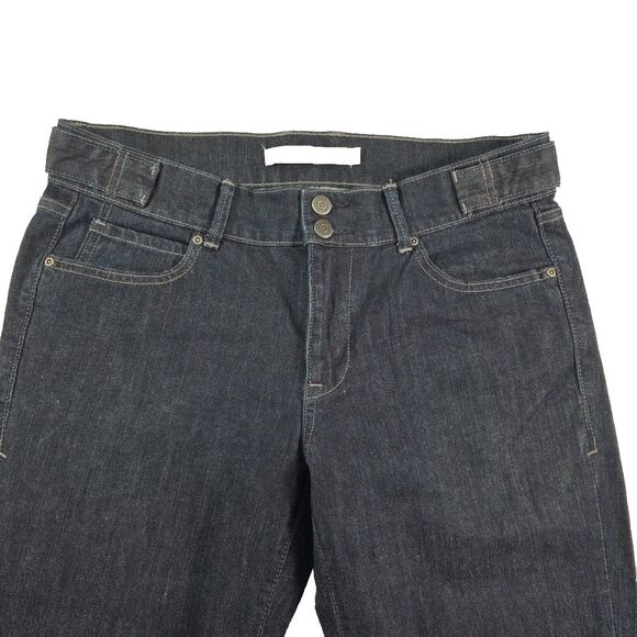 Old Navy Classic Rise Cropped Capri Jeans Women's size 8 Stretch Peddle Pusher - Picture 3 of 11